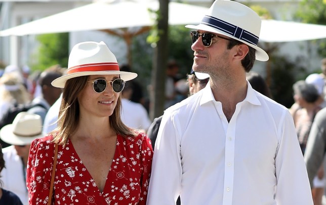 Pregnant Pippa Middleton shows off growing baby bump in bikini during Italian babymoon