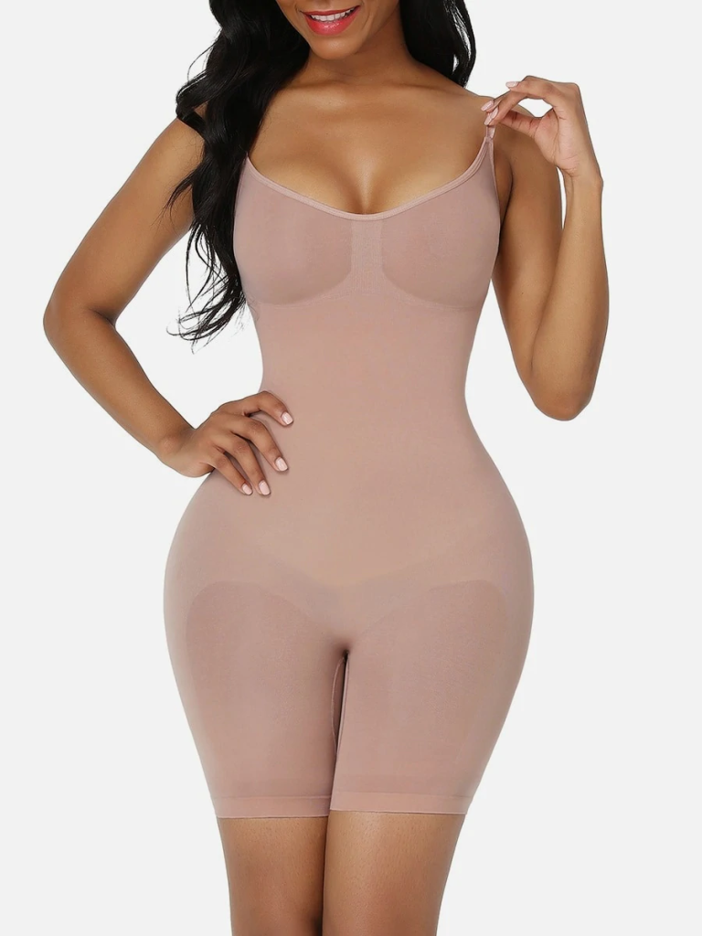 Mid-thigh Bodysuit Shaper Butt Lifter